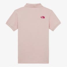 [노스페이스 공식] NT7PR40B 여성 선데일 반팔 폴로_PALE PINK