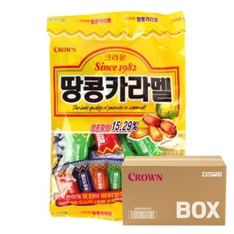  크라운 땅콩카라멜 120g 20입