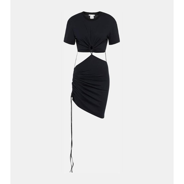 FENDI Cappuccino wool blend mini dress FZDD15ATPE F1QYI