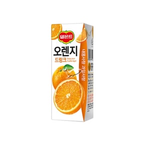 델몬트 오렌지 드링크 190ml/ 10팩 주스 과즙음료