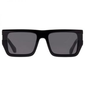 Off-White CHESTER 다크그레이 스퀘어 유니섹스 공용 선글라스 OERI149 1007 54