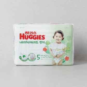 하기스 [NEW] 하기스 네이처메이드팬티5 공용 특대형 34매