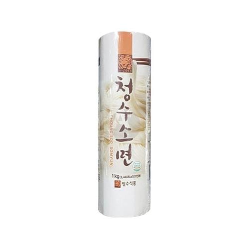 청수식품 청수소면 1kg 잔치국수 비빔 국수소면(1)