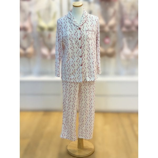 [파주점] 폴리기모 미니플라워 여파자마 TEWPJ574PK