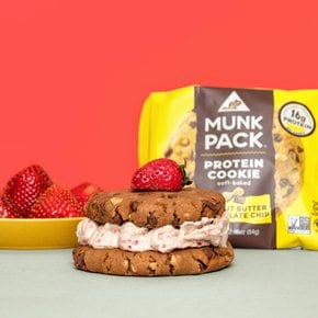 munch packMunk  Pack  Inc.  Munk  Pack  피넛버터  초콜릿  칩  프로틴  쿠키  12개