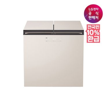 LG [가전환급10%][LG전자공식판매처] 디오스 뚜껑식 김치냉장고 Z223MEE151 (217L)