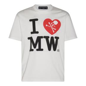 [해외배송] 24 S/S 마스터마인드 월드 화이트 코튼 티셔츠 MW24S12TS065008WHITE B0481100603