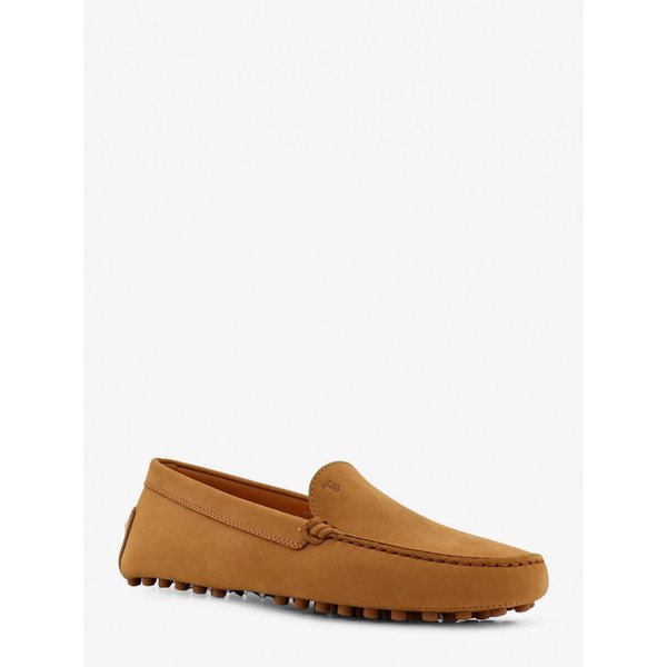 여성 로퍼 스웨이드 위드 인그레이브 로고 온 더 프론트 XXW22L