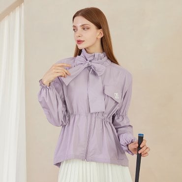 제이제인 여성 골프웨어 제이제인 샤이니 오버핏 바람막이 (Lavender)