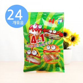 구미 몬스터 캔디 80g x24개