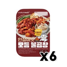 쿠캣 인절미맛 모듬곱창 즉석조리 140g x 6개