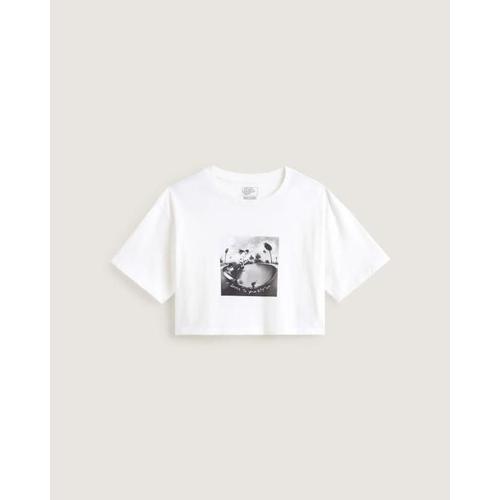 반스 반팔 티셔츠 VN000RCHWHT1 DOM