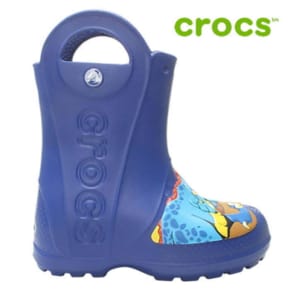 크록스 아동 부츠 /H12- 205536-4GXKids Crocs Fun Lab Dinosaur Rain Boot