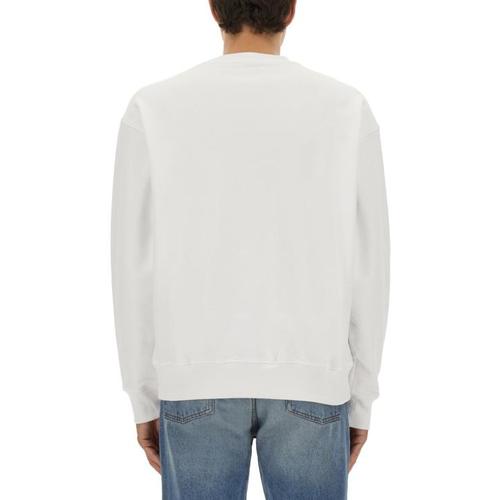 모스키노 긴팔 티셔츠 17025228 3001 WHITE