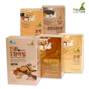 마죽 종합 5종 세트 1.5kg(300g x 5박스/총50포/스틱형) /건강식