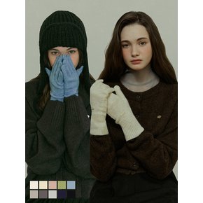 Cozy soft AD charm gloves - 10color