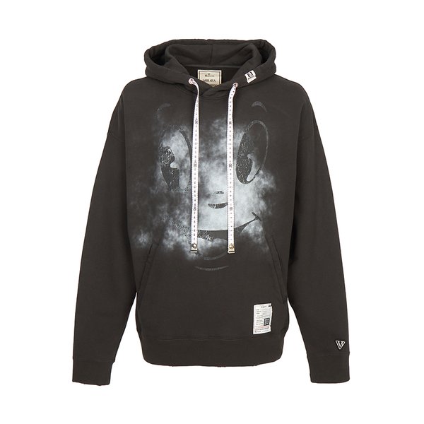 [부산점] 메종미하라야스히로 남성 후드티 J15HD731 BLACK