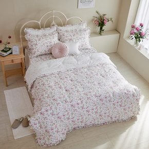 다이아나 플라워 60수 아사면 간절기 차렵이불 퀸 Q 200X230