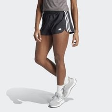 [WOMENS SPORTSWEAR] PACER TRAINING 3-스트라이프 우븐 미드라이즈 반바지 (IQ0947)