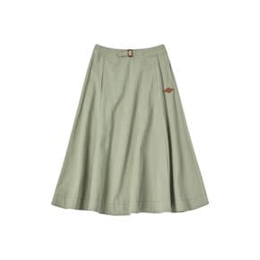 [스타필드코엑스][꼬모니노즈] 여성 COTTON FLARED SKIRT [MINT]