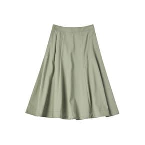 [스타필드코엑스][꼬모니노즈] 여성 COTTON FLARED SKIRT [MINT]