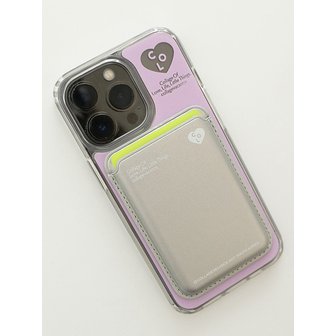 꼴라주바캉스 Logo Alphabet MagSafe Case (2color)