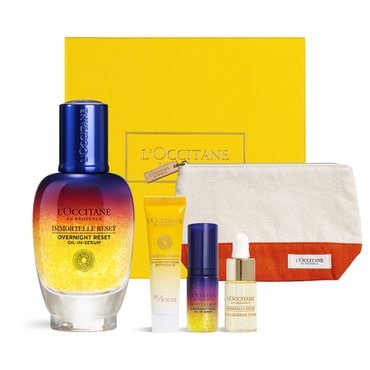 록시땅 [기프트] 이모르뗄 오버나이트 리셋 오일 인 세럼 50ml 세트