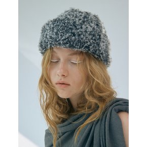 [Let there be light] Fur beanie in Grey