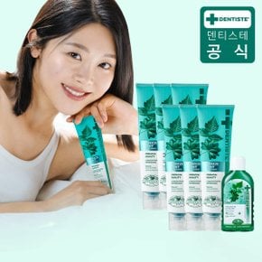 [최신상] 덴티스테 뉴브리즈민트 7종[180g×6개+오랄린스 100ml+1개]