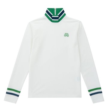 MARTINE GOLF [정상가 198000원]여성 컬러배색 반터틀 베이스레이어 그린 (Q0C140422)