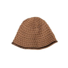 Crochet Beanie Brown