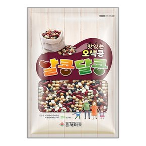 알콩달콩 2kg 병아리콩 흰강낭콩 검은콩 오색콩