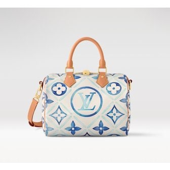 LOUIS VUITTON M11264 스피디 반둘리에 25 토트백 크로스백 라군 블루 모노그램