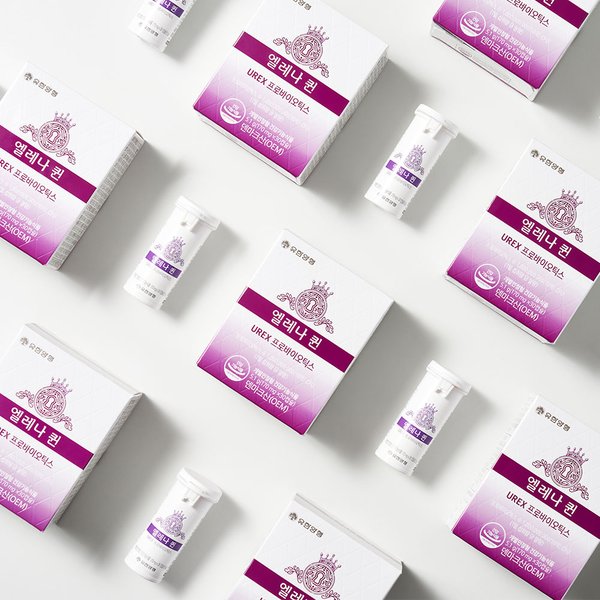 엘레나 퀸 UREX 임산부 수유부 프로바이오틱스 유산균 60캡슐, 1개 여성 질건강