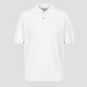 빈폴 25SS[빈폴솔솔니트] 코튼실크 칼라넥 니트 - 라이트 그레이(BC5251C212)
