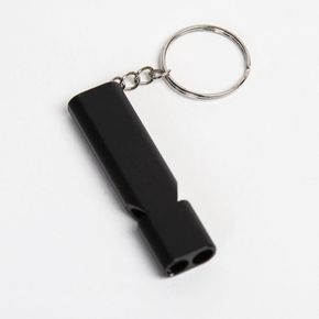 가벼운 휴대용 호루라기 블랙 호신용 심판 스포츠 경기 레크레이션