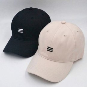 깔끔한 쓰리라인 포인트 데일리 남성 볼캡 모자