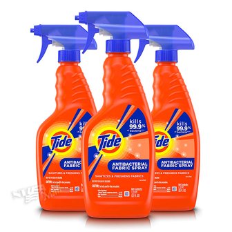  타이드 항균 섬유 탈취 스프레이 3팩 TIDE ANTIBACTERIAL FABRIC SPRAY