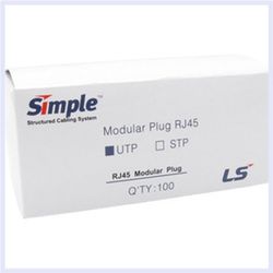 LS RJ45 CAT.5E RJ45 JACK PLUG (100EA) - SSG.COM