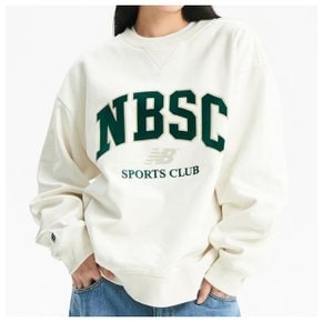 뉴발란스긴팔티 KQJ NBNCD41823-39 UNI NBSC 기모 맨투맨 (Semi Over Fit)