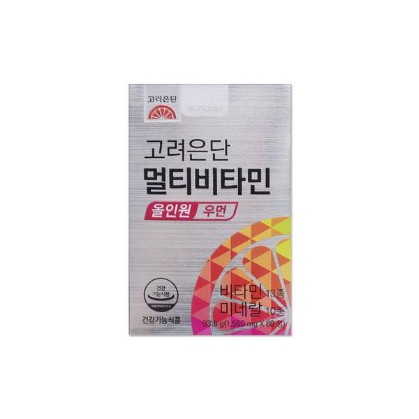 고려은단 멀티비타민 올인원 우먼 1560mg 60정/mjc (S43407316)