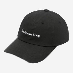 [해외배송] 더프랭키샵 코튼 로고 베이스볼 캡 HAFS075161000 BLACK