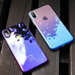 브랜드 그라데이션 풀커버 케이스 아이폰 8 se2 XS MAX XR 11 pro 갤럭시 노트10 강화유리포함