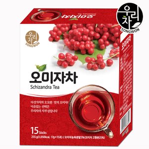  송원 우리차 오미자차 15T /과일차/열매차/과실차/고형차/분말/스틱/가루