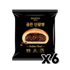 브레디크 골든단팥빵 베이커리간식 125g x 6개