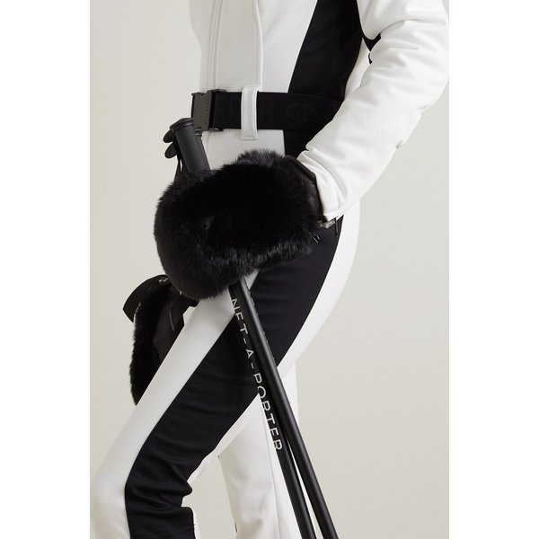 골드버그 힐 퍼 패디드 가죽 벙어리장갑 블랙 43769801098484576