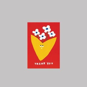 POSTCARD - THANK YOU (FLOWER)