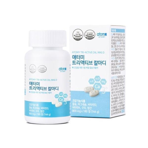 애터미 트리액티브 칼마디 800mg X 180정 1개