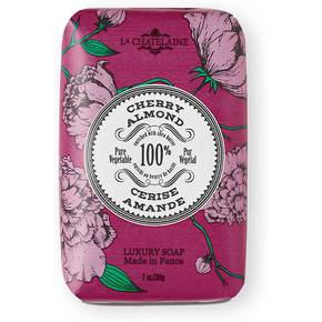 라 샤틀렌 럭셔리 바 비누 체리 아몬드향 La Chatelaine Luxury Bar Soap 200g 2개