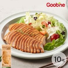 굽네 오리지널 훈제 닭가슴살 슬라이스 100g*10팩 14IB